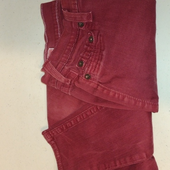 TRUE Religion Brand Jeans Red skinny jeans size 27 - Picture 16 of 16
